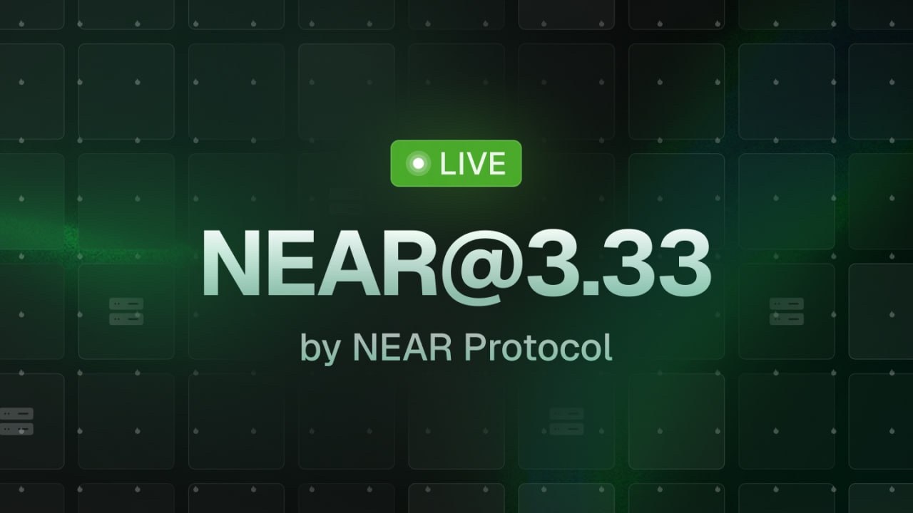 NEAR@3.33 by NEAR Protocol is live
